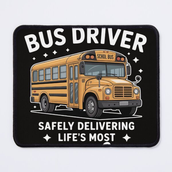 Item preview, School Bus Driver  - Safely Delivering Precious Kids designed and sold by rutimenta.