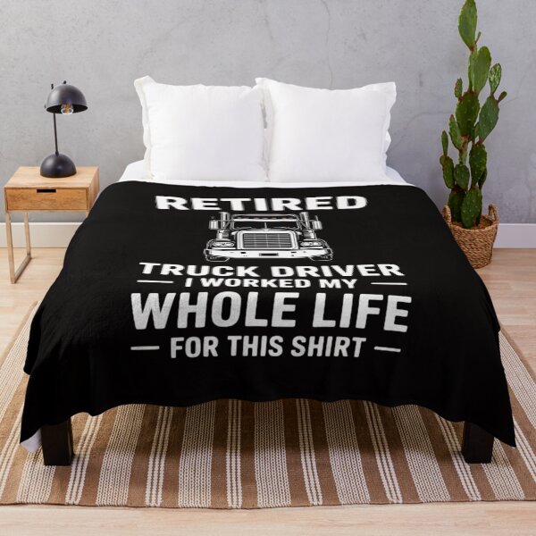 Item preview, Retired Truck Driver Whole Life Trucker Retirement Gift designed and sold by rutimenta.