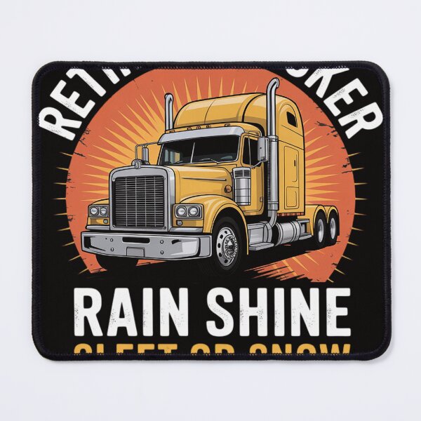 Item preview, Retired Trucker Truck Driver designed and sold by rutimenta.