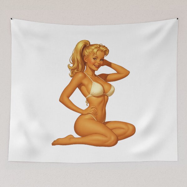 Item preview, "Retro Glamour: Charm and Audacity of Pin-Ups” designed and sold by CHRIST5000.