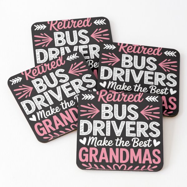 Item preview, Retired Bus Drivers Make The Best Grandmas, Bus Driving designed and sold by rutimenta.