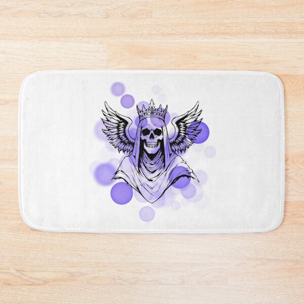 Item preview, Crowned Skeleton with Wings – Winged Skeleton Illustration designed and sold by iamKRUK.