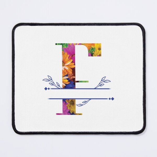 Item preview, Monogram...F... Vibrant Floral designed and sold by CHASAcreative.