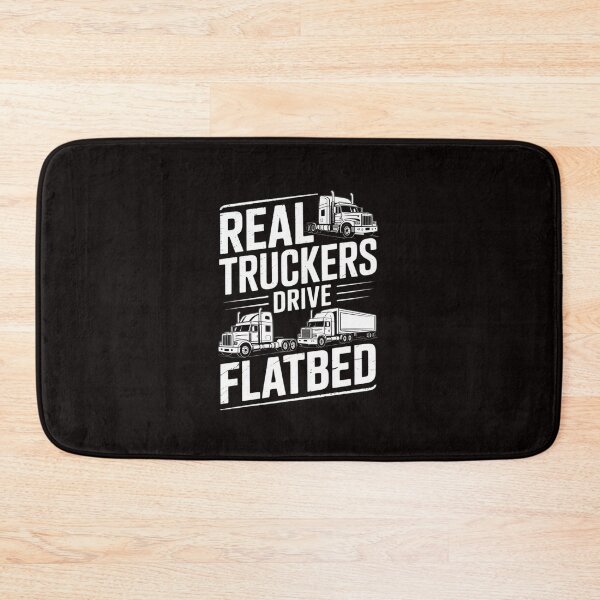 Item preview, Real Truckers Drive Flatbed Gift The Best Truck Driver designed and sold by RONALPARAD.