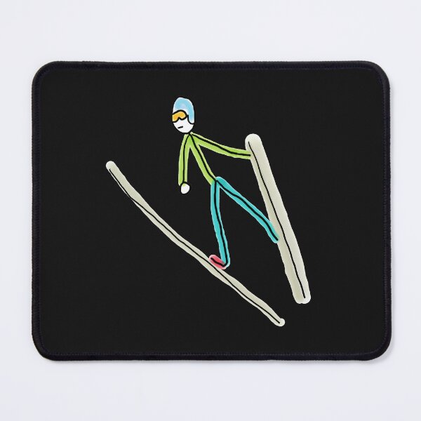 Item preview, Ski Jumping Stickman designed and sold by Mark-Ewbie.