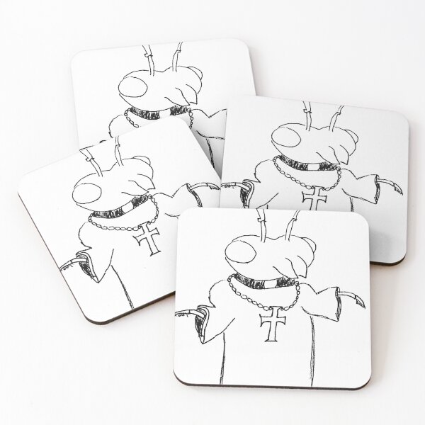 Item preview, Spooky Bug Priest  designed and sold by Gr33zy Art.