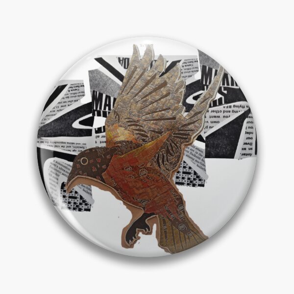 Item preview, Nature, birds, animals, mixedmedia collage, black and white, designed and sold by NessArtByEwa.