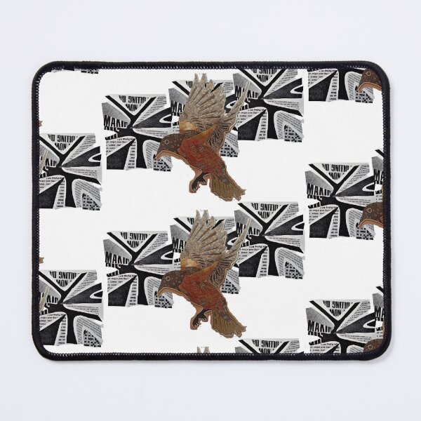 Item preview, Nature, birds, animals, mixedmedia collage, black and white, designed and sold by NessArtByEwa.