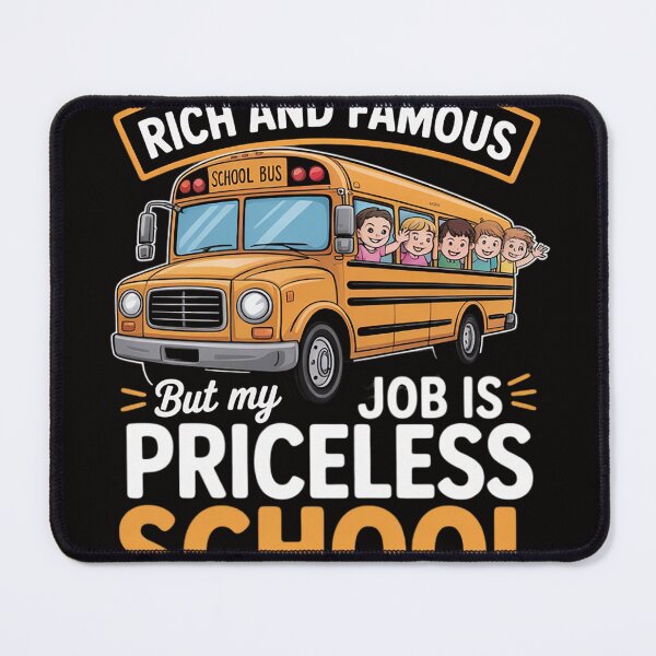 Item preview, My Job Is Priceless - School Bus Driver designed and sold by rutimenta.