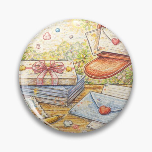 Item preview, Love is in the... Mailbox - In Color Pencil designed and sold by thecrayawnbox-.