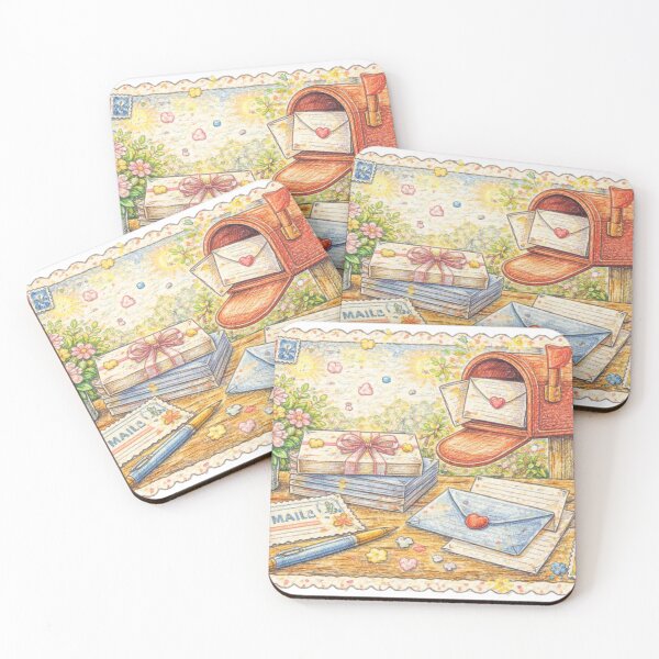 Item preview, Love is in the... Mailbox - In Color Pencil designed and sold by thecrayawnbox-.