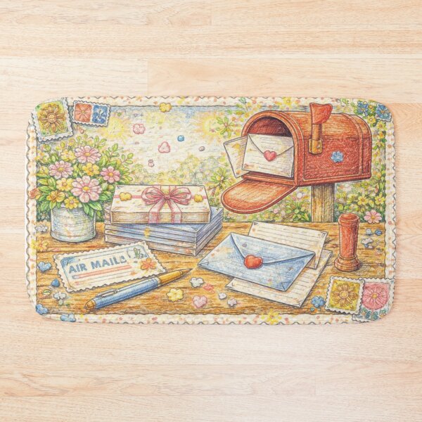 Item preview, Love is in the... Mailbox - In Color Pencil designed and sold by thecrayawnbox-.