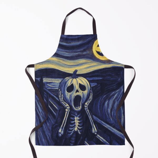 Item preview, Halloween Pumpkin Horror Expression – Dark Artistic Illustration designed and sold by RsomKhan.
