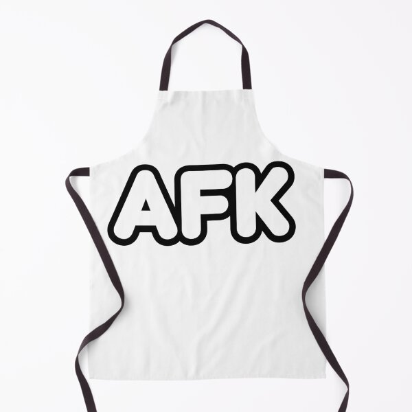 Item preview, Afk, Away From Keyboard Round Outline Bold Typography  designed and sold by Memes N Lore .