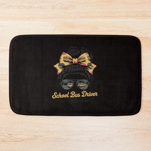 Item preview, Last Day Of School Bus Driver Off Duty Messy Bun Student designed and sold by RONALPARAD.