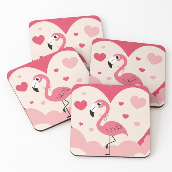 Item preview, Flamingo in Love designed and sold by NeatThingLover.