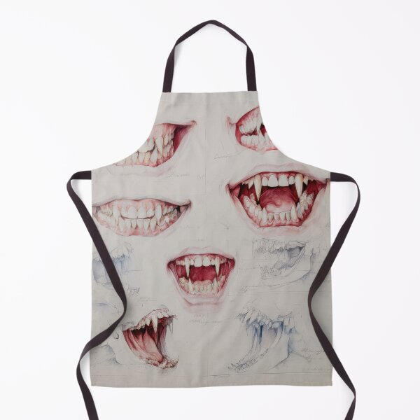 Item preview, Anatomical Studies of Human Mouths and Teeth with Fangs designed and sold by Shannon Hilson.