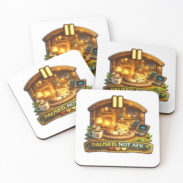 Item preview, Paused Not AFK Gaming Inn Tavern RPG designed and sold by jgvisualarts.