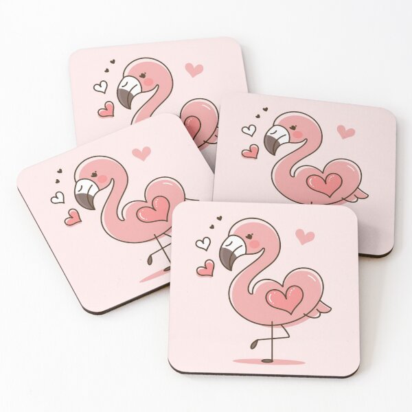 Item preview, Flamingo Hearts designed and sold by NeatThingLover.