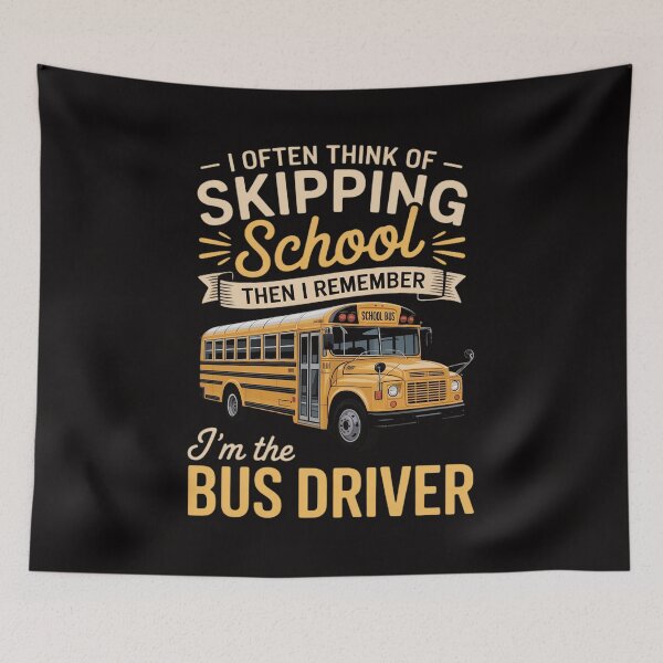 Item preview, I Often Think Of Skipping School - School Bus Driver designed and sold by rutimenta.