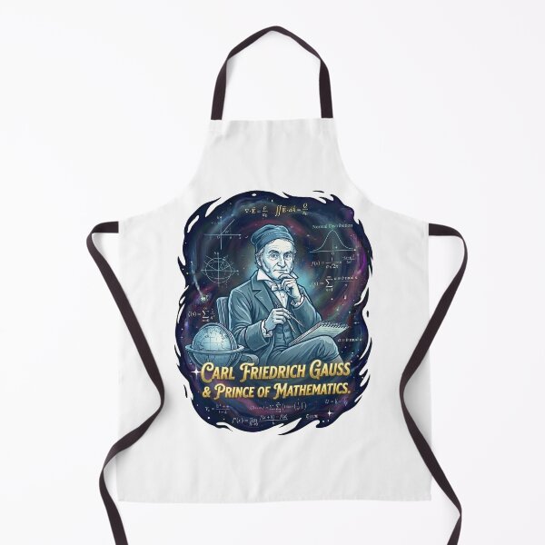 Item preview, Carl Friedrich Gauss: Prince of Mathematicians - Cosmic Math Art designed and sold by TheEmptySet.