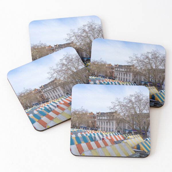 Item preview, High up view over Norwich outdoor market designed and sold by yackers1.