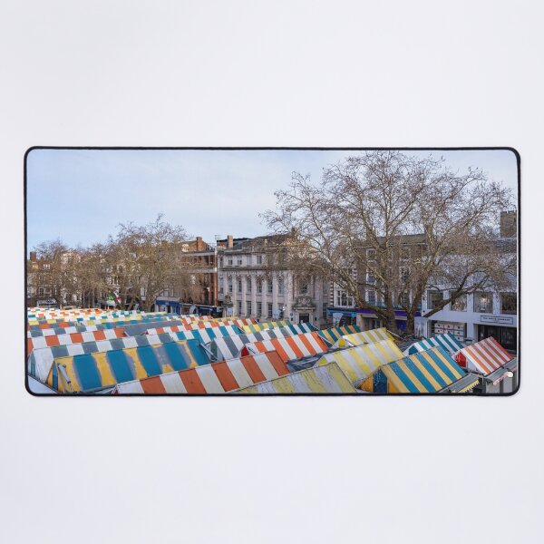 Item preview, High up view over Norwich outdoor market designed and sold by yackers1.