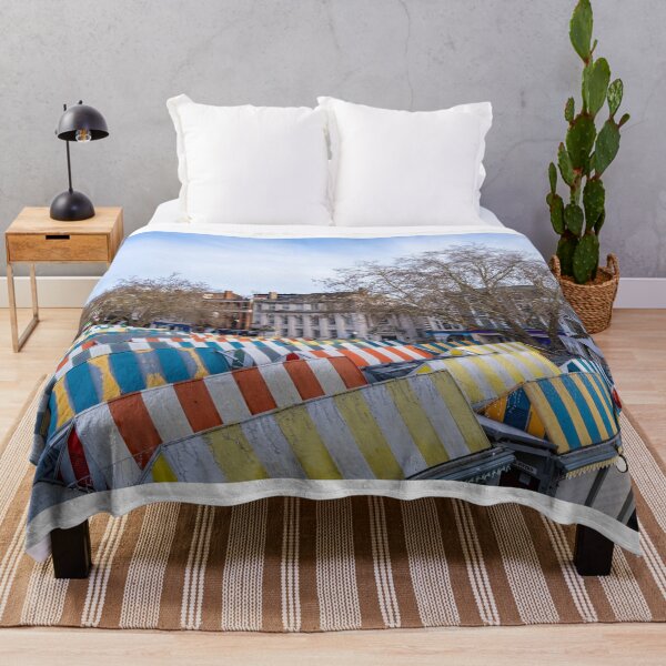 Item preview, High up view over Norwich outdoor market designed and sold by yackers1.