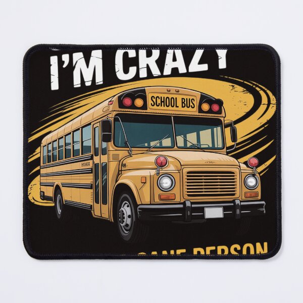 Item preview, Hilarious Schoolbus Driver Saying - School Bus Driver Joke designed and sold by RONALPARAD.
