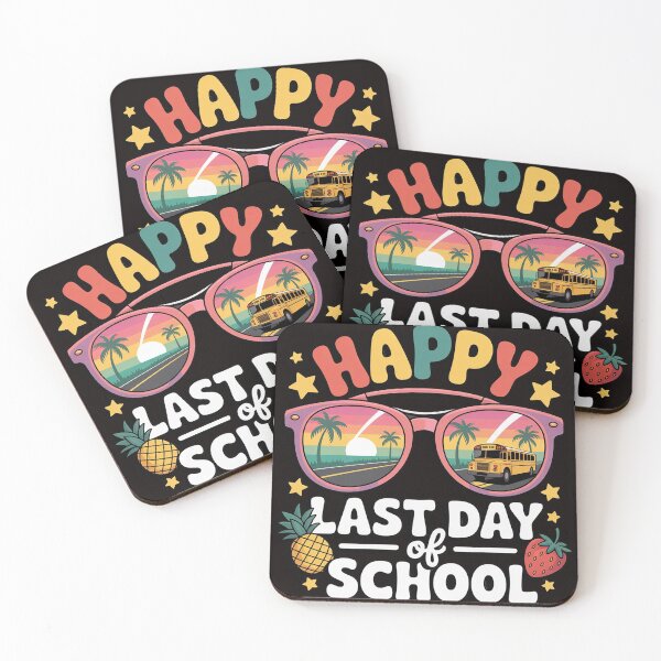 Item preview, Happy Last Day Of School Bus Driver Life Sunglasses designed and sold by RONALPARAD.