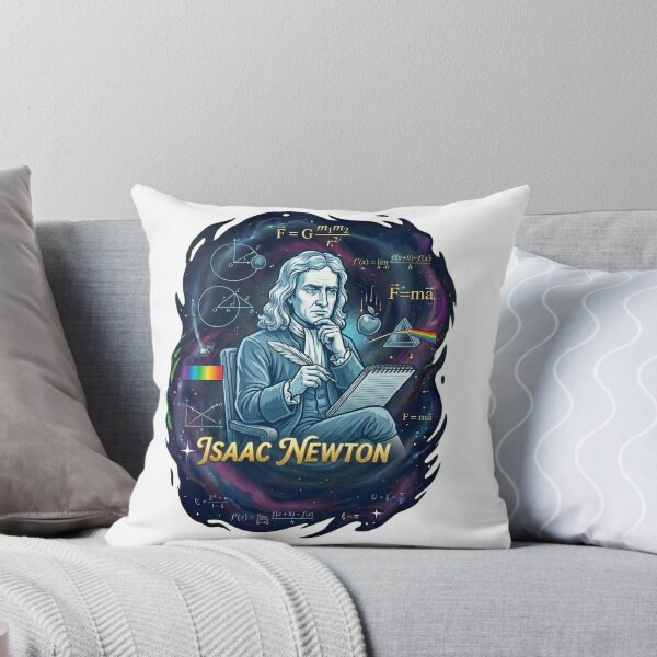 Item preview, Isaac Newton: The Architect of Modern Physics - Cosmic Comic Art designed and sold by TheEmptySet.