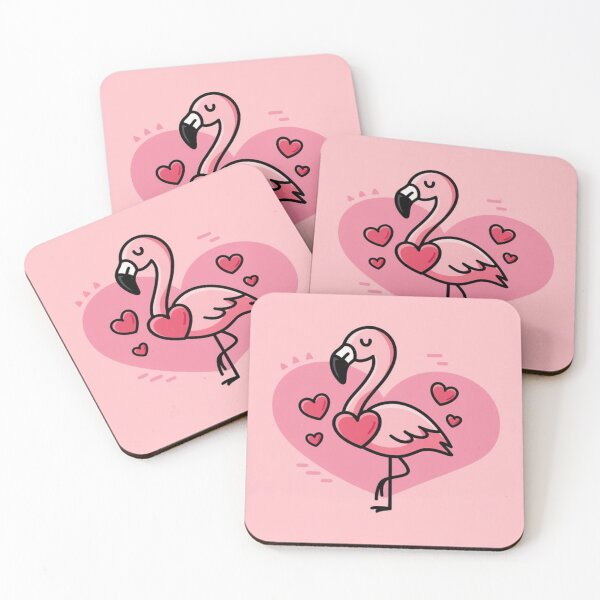 Item preview, Cute Flamingo Valentine Design designed and sold by NeatThingLover.