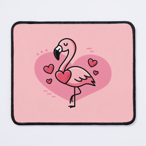 Item preview, Cute Flamingo Valentine Design designed and sold by NeatThingLover.