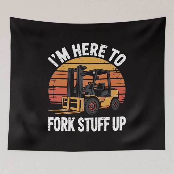 Item preview, Forklift Art For Men Women Certified Forklift Drivers designed and sold by rutimenta.