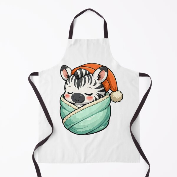 Item preview, Sleeping Baby Zebra Burrito Cute Chibi Art mr zgredzio designed and sold by mr-zgredzio.