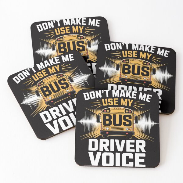 Item preview, Don't Make Me Use My Bus Driver Voice - School Bus Driver designed and sold by rutimenta.