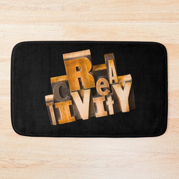 Item preview, Abstract Creativity Letterpress  designed and sold by Khadigadesings.