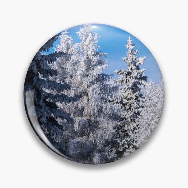 Item preview, Winter scenery with rime frost designed and sold by CanadianWild418.