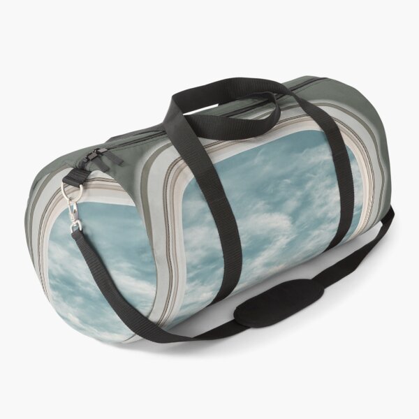 Item preview, Peaceful Airplane Window View Above the Clouds designed and sold by MissSparklesAI.