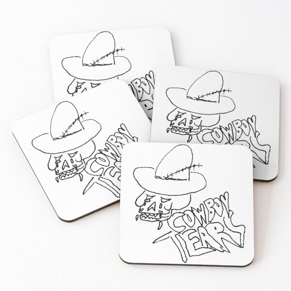 Item preview, Skull Cowboy Tears designed and sold by Gr33zy Art.