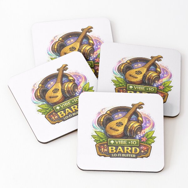 Item preview, Bard Vibe Plus Ten Charisma RPG Music designed and sold by jgvisualarts.