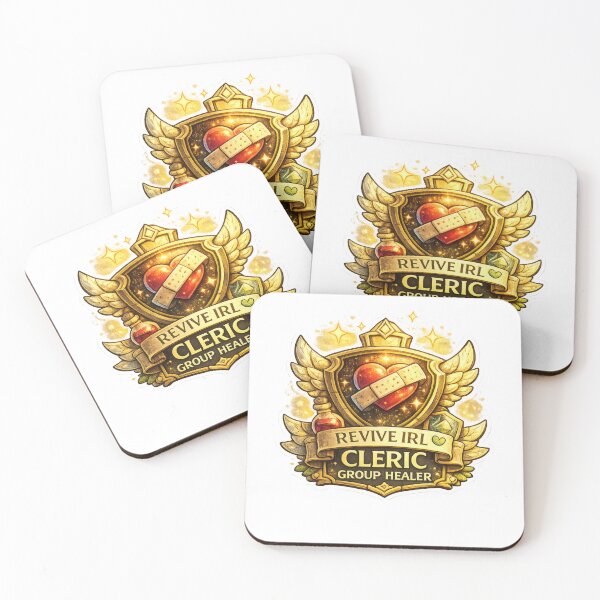 Item preview, Revive IRL Cleric Certified Healer RPG Fantasy designed and sold by jgvisualarts.