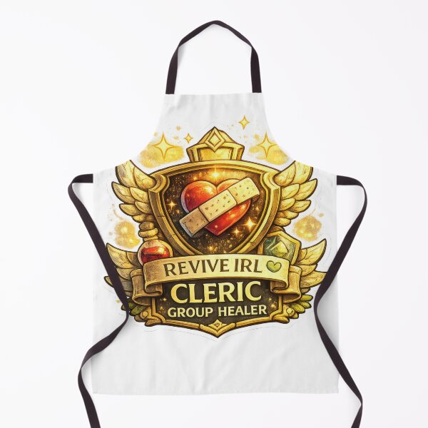 Item preview, Revive IRL Cleric Certified Healer RPG Fantasy designed and sold by jgvisualarts.