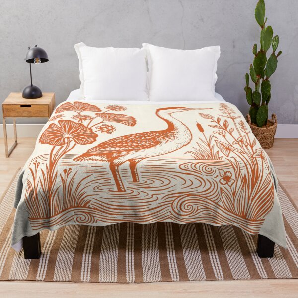 Item preview, Western Grebe Bird Linocut Style Birdwatching designed and sold by Y-Vibes.