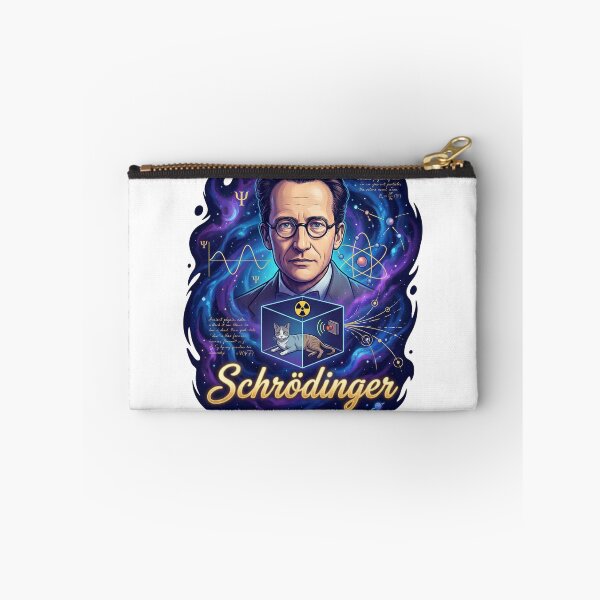 Item preview, Erwin Schrödinger: The Quantum Cat Paradox - Cosmic Comic Art designed and sold by TheEmptySet.