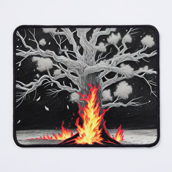 Item preview, Burning tree designed and sold by Glenbobagins.