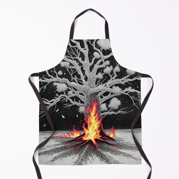 Item preview, Burning tree designed and sold by Glenbobagins.