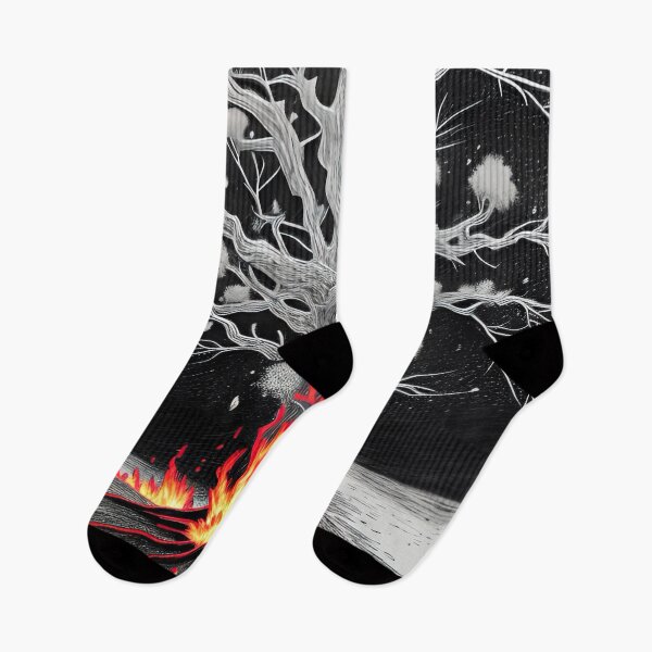 Item preview, Burning tree designed and sold by Glenbobagins.