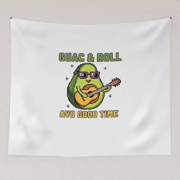 Item preview, Guac and Roll – Avo Good Time designed and sold by LuloCreative.