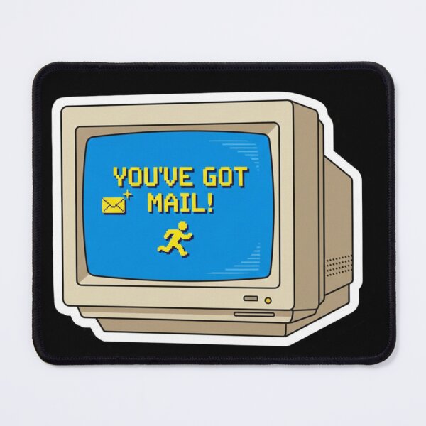 Item preview, You've Got Mail AOL Retro Sticker - 90s Internet Nostalgia Dial Up Modem Y2K Tech designed and sold by RealVibeVault.